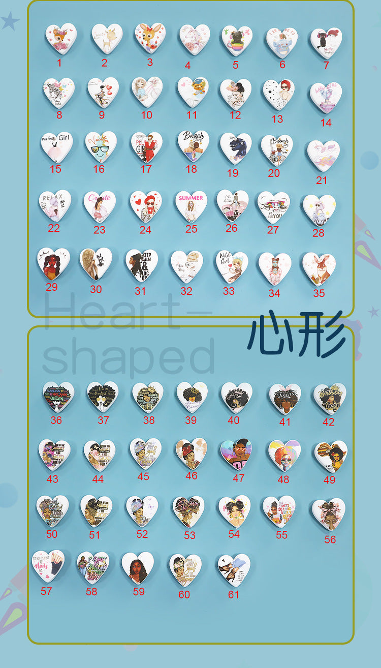 Wholesale Silicone Printed Pattern Beads